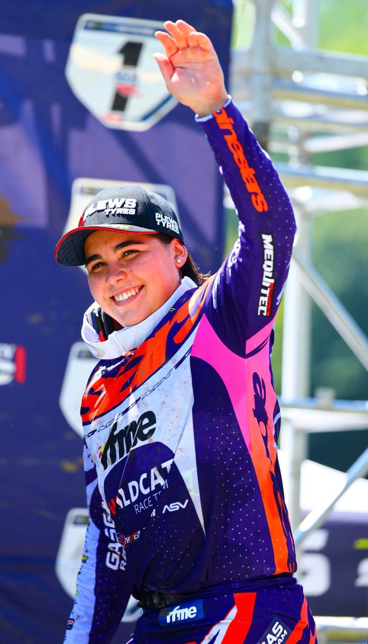 Daniela Guillén firma un podio en su debut en el WMX estadounidense
